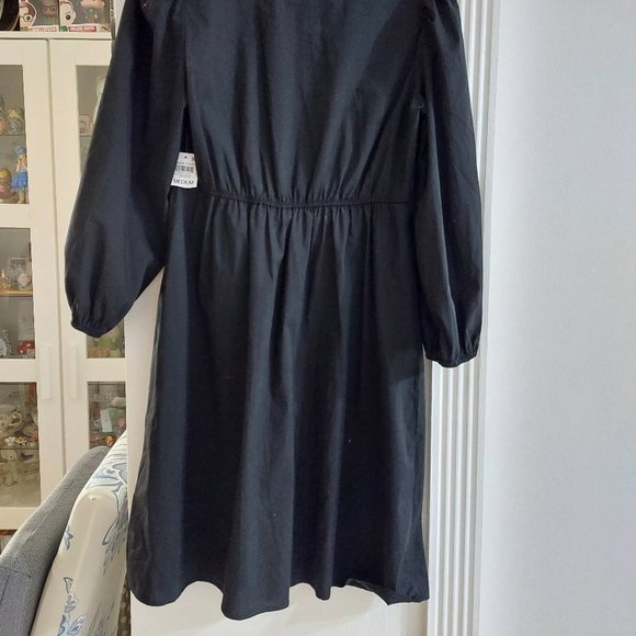 I.N.C. INTERNATIONAL CONCEPTS Women's V-Neck Puff-Sleeve Mini Dress MEDIUM - Picture 5 of 14